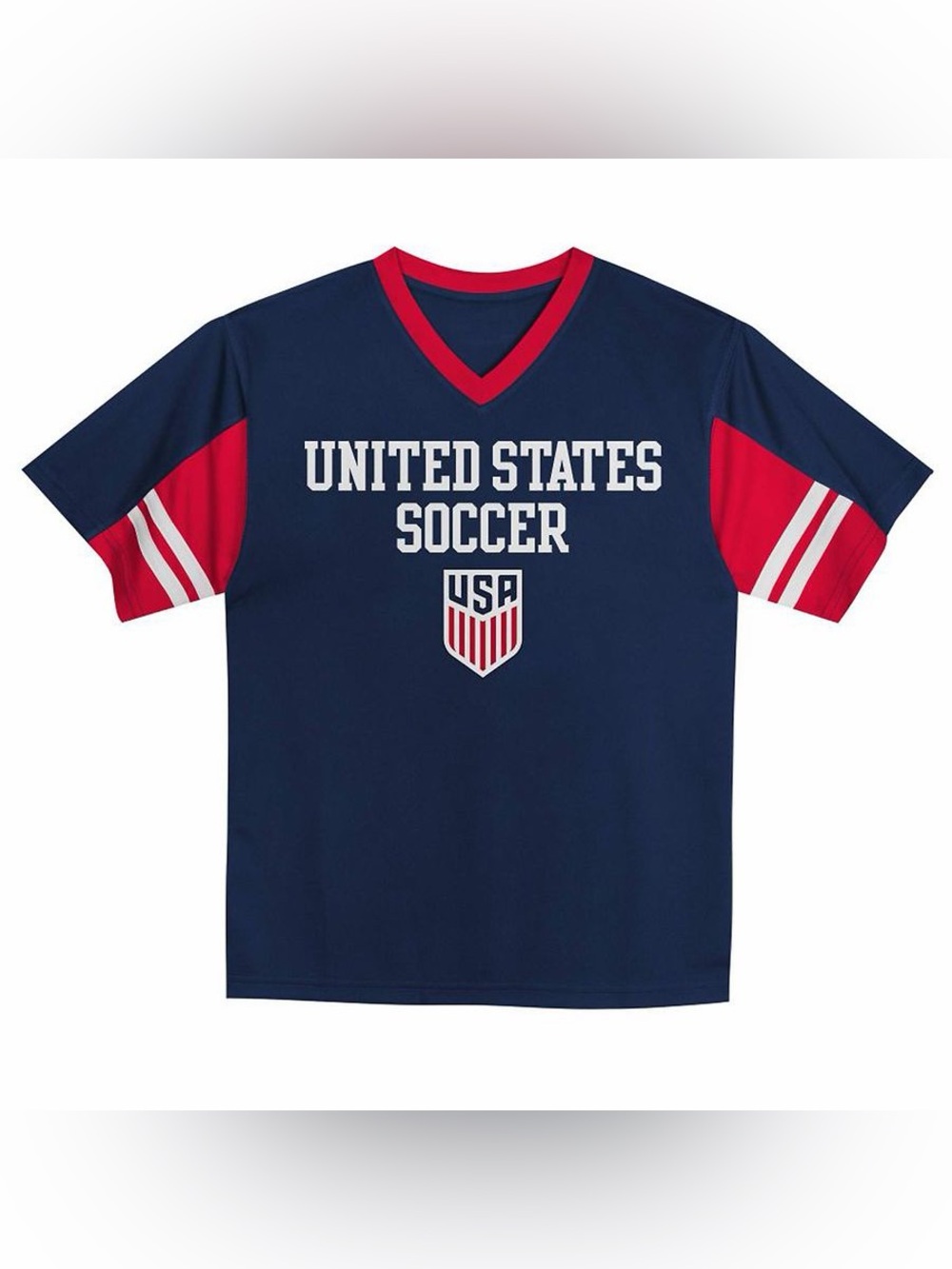 NEW! U.S. Soccer Federation Boy’s Performance Top Jersey, Size L (10/12)